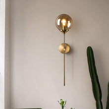 Load image into Gallery viewer, Nordic Star Ball Wall Light - Decorar.co.uk