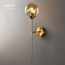 Load image into Gallery viewer, Nordic Star Ball Wall Light - Decorar.co.uk
