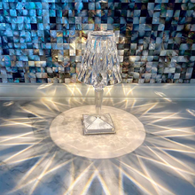 Load image into Gallery viewer, Modern Diamond Crystal Table Lamp - Decorar.co.uk