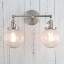 Load image into Gallery viewer, Permo Vintage Globe Glass Wall Sconces - Decorar.co.uk