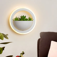 Load image into Gallery viewer, Green Plant Modern Led Metal Wall Light Fixtures - Decorar.co.uk