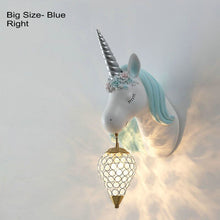 Load image into Gallery viewer, Unicornn Cartoon Kids Wall Hanging Led Lamp - Decorar.co.uk