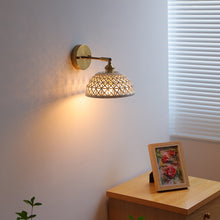 Load image into Gallery viewer, White Harmony Ceramic Led Beside Lamp - Decorar.co.uk