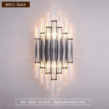 Load image into Gallery viewer, Modern Elegant Crystal Wall Light Led - Decorar.co.uk