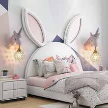 Load image into Gallery viewer, Unicornn Cartoon Kids Wall Hanging Led Lamp - Decorar.co.uk