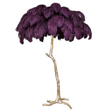 Load image into Gallery viewer, Exotic Led Ostrich Feather Floor Lamp - Decorar.co.uk