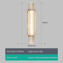 Load image into Gallery viewer, Modern Crystal Wall Led Lamp - Decorar.co.uk
