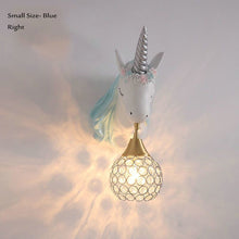 Load image into Gallery viewer, Unicornn Cartoon Kids Wall Hanging Led Lamp - Decorar.co.uk