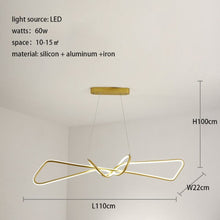 Load image into Gallery viewer, Neo Future Glam Modern Led Pendant Light - Decorar.co.uk
