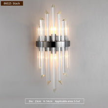 Load image into Gallery viewer, Modern Elegant Crystal Wall Light Led - Decorar.co.uk
