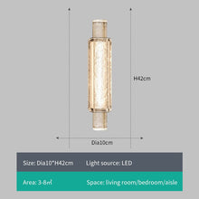 Load image into Gallery viewer, Modern Crystal Wall Led Lamp - Decorar.co.uk