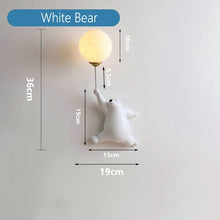 Load image into Gallery viewer, Cartoon Playful Bear Children Wall Lamp - Decorar.co.uk