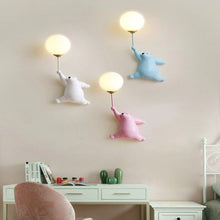Load image into Gallery viewer, Cartoon Playful Bear Children Wall Lamp - Decorar.co.uk