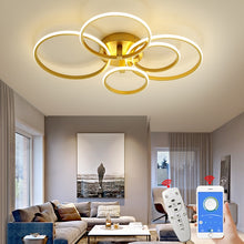 Load image into Gallery viewer, Harmony Circles Modern Led Chandelier - Decorar.co.uk