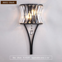 Load image into Gallery viewer, Modern Elegant Crystal Wall Light Led - Decorar.co.uk