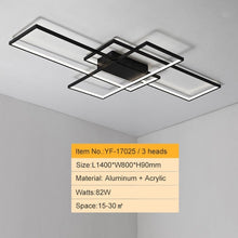Load image into Gallery viewer, Rectangle Allure Modern Led Ceiling Light - Decorar.co.uk