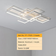 Load image into Gallery viewer, Rectangle Allure Modern Led Ceiling Light - Decorar.co.uk
