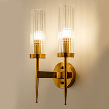 Load image into Gallery viewer, Nordic Golden Modern Copper Wall Lamp - Decorar.co.uk