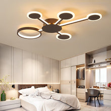 Load image into Gallery viewer, 2251832758034628-Coffee Color-5 Arms L80xW62cm-China-Dimmable RC