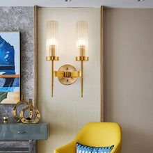 Load image into Gallery viewer, Nordic Golden Modern Copper Wall Lamp - Decorar.co.uk