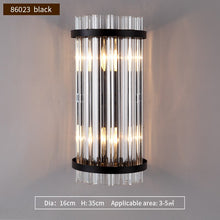 Load image into Gallery viewer, Modern Elegant Crystal Wall Light Led - Decorar.co.uk