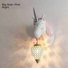 Load image into Gallery viewer, Unicornn Cartoon Kids Wall Hanging Led Lamp - Decorar.co.uk