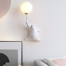 Load image into Gallery viewer, Cartoon Playful Bear Children Wall Lamp - Decorar.co.uk
