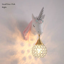 Load image into Gallery viewer, Unicornn Cartoon Kids Wall Hanging Led Lamp - Decorar.co.uk