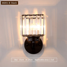 Load image into Gallery viewer, Modern Elegant Crystal Wall Light Led - Decorar.co.uk