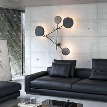 Load image into Gallery viewer, Minimal Dark Dots Led Wall Lamp - Decorar.co.uk