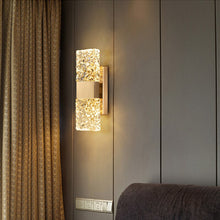 Load image into Gallery viewer, Nordic Crystal Glamour Wall Lamp - Decorar.co.uk