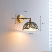 Load image into Gallery viewer, White Harmony Ceramic Led Beside Lamp - Decorar.co.uk