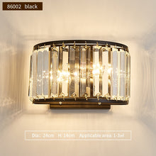Load image into Gallery viewer, Modern Elegant Crystal Wall Light Led - Decorar.co.uk