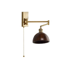 Load image into Gallery viewer, Wooden Classic Vintage Led Wall Light Fixture - Decorar.co.uk