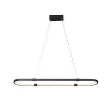 Load image into Gallery viewer, Modern Dark Linear Led Chandelier - Decorar.co.uk