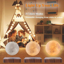 Load image into Gallery viewer, Levitating Moon Led Night Lamp - Decorar.co.uk