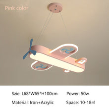 Load image into Gallery viewer, Creative Plane Children Pendant Light - Decorar.co.uk