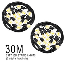 Load image into Gallery viewer, Minimal Outdoor Party Lights - Decorar.co.uk