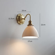 Load image into Gallery viewer, Vintage Classic Frosted Glass Led Wall Light - Decorar.co.uk