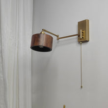 Load image into Gallery viewer, Wooden Classic Vintage Led Wall Light Fixture - Decorar.co.uk