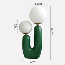 Load image into Gallery viewer, Bubble Double Frosted Glass Ball Table Lamp - Decorar.co.uk