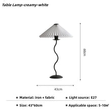 Load image into Gallery viewer, Japanese Pleated Skirt Shade Floor Lamp - Decorar.co.uk