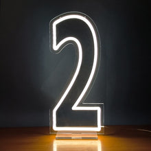 Load image into Gallery viewer, Large Light Neon Number - Decorar.co.uk