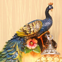 Load image into Gallery viewer, Modern Colorful Twins Peacock Wall Lamp - Decorar.co.uk