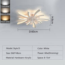 Load image into Gallery viewer, Magnifique Modern Led Chandelier - Decorar.co.uk