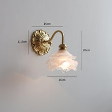 Load image into Gallery viewer, Vintage Classic Frosted Glass Led Wall Light - Decorar.co.uk