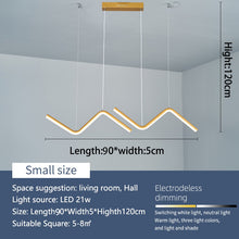Load image into Gallery viewer, Modern Waves Led Pendant Lights - Decorar.co.uk