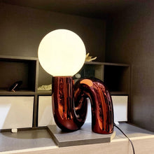 Load image into Gallery viewer, Shiny Glass Ball Led Table Lamp - Decorar.co.uk
