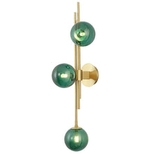 Load image into Gallery viewer, Golden Glass Ball Postmodern Wall Lamp - Decorar.co.uk