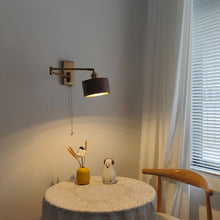Load image into Gallery viewer, Wooden Classic Vintage Led Wall Light Fixture - Decorar.co.uk